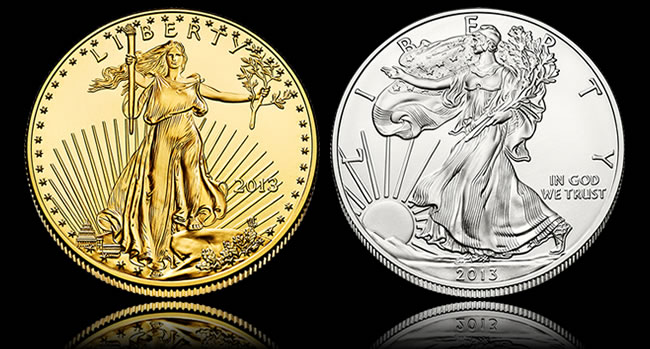 American Eagle Gold and Silver Coins